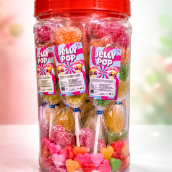 Stick Jelly Hearts Jar